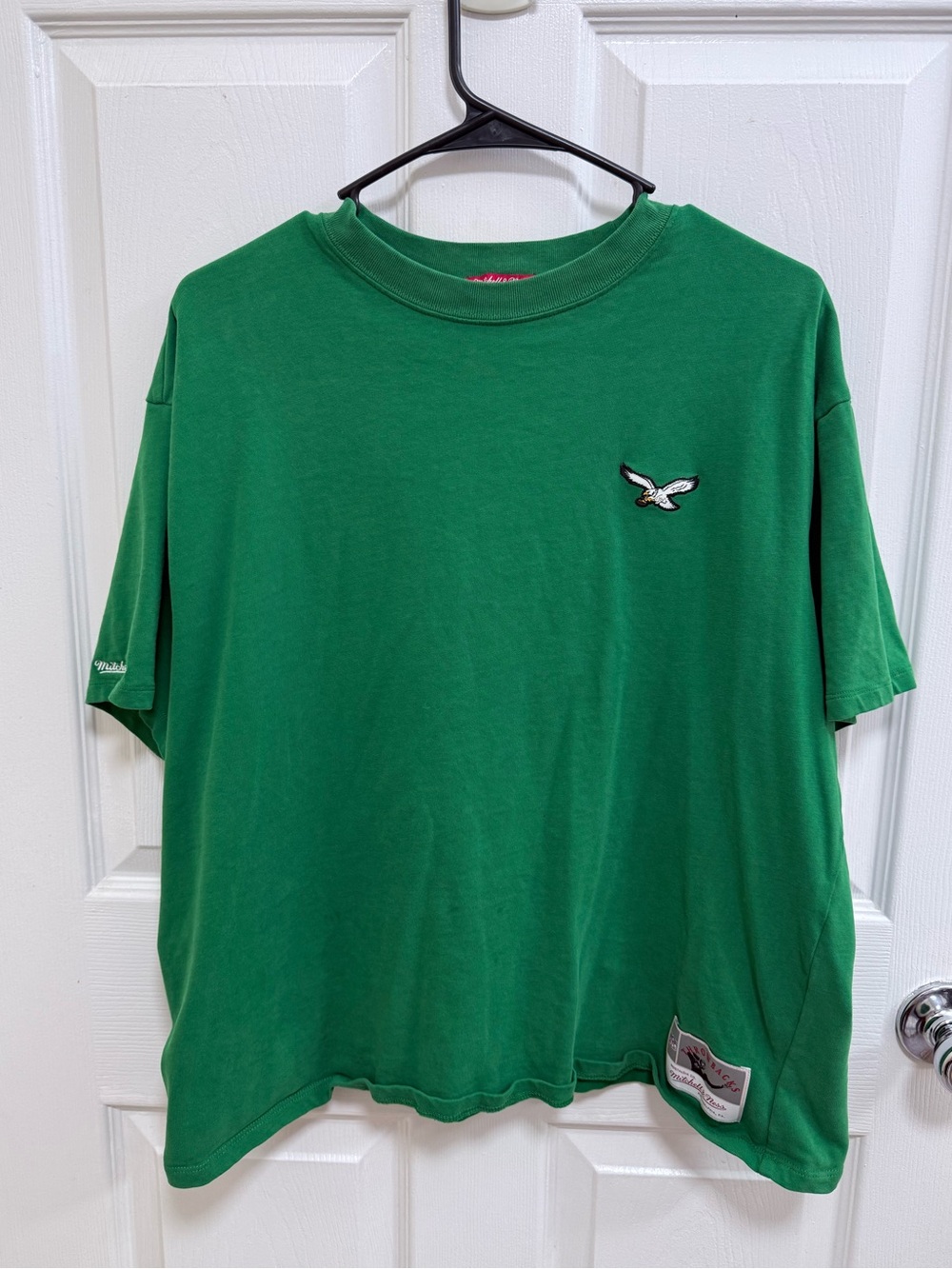 Mitchell & Ness Philadelphia Eagles Kelly Green Short Sleeve Tee, Size L